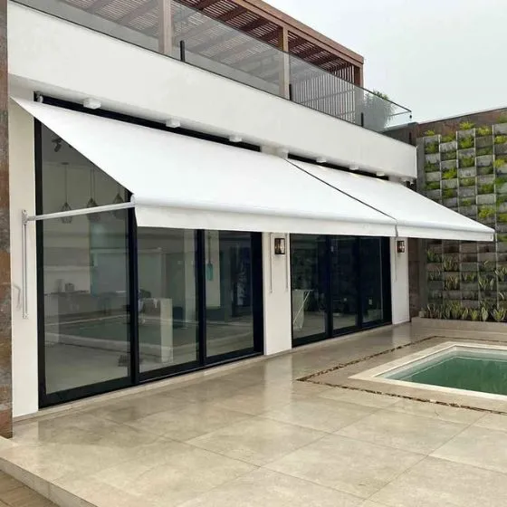 Toldo Cortina com Braços Laterais - Toldos Atibaia
