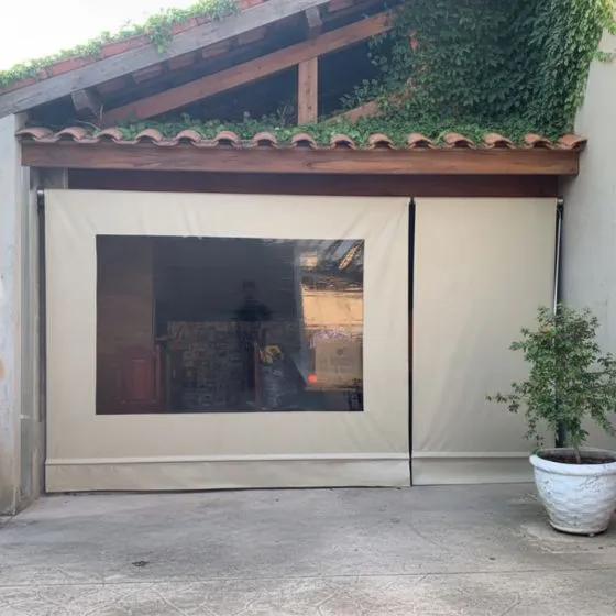Toldo Cortina — Fechamento Vertical - Toldos Atibaia
